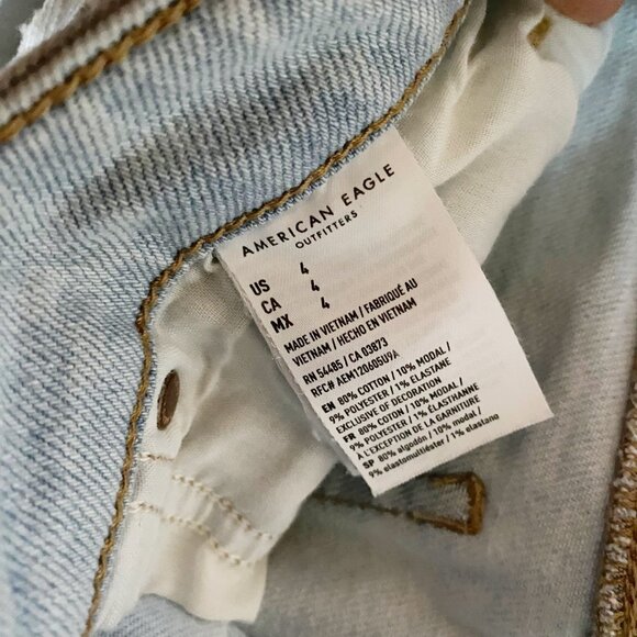 American Eagle Mom Short Size 4 - Picture 3 of 7